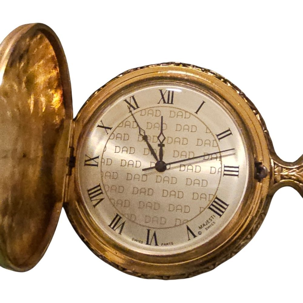 Majesti Majestron "Number 1 Dad" pocket watch New In Box